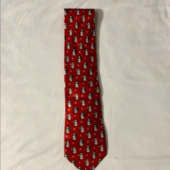 Snowman tie by Noel - Picture 1 of 6